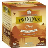 0087 Merge Twinings Chai Vanilla Tea Bags 10 Pack X116/1.