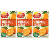 0092 Merge Golden Circle Orange Fruit Juice Popper Pack Of 6 X168.