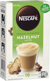 0120 Merge Nescafe Hazelnut Latte Pack Of 10 X153.