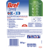 0128 Merge Bref Power Active Lemon In Bowl Toilet Cleaner 50g X138.											  X138.