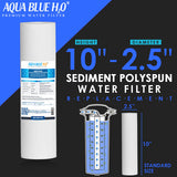 Twin Caravan & RV Water Filter System With Sediment & Carbon Filters Only 0160