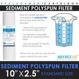 Twin Caravan & RV Water Filter System With Sediment & Carbon Filters Only 0160