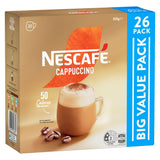 0185 Merge Nescafe Cappuccino Sachets 26 Per Box 332g X153.