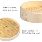 0231 Merge 20CM Bamboo  Basket Stackable Kitchen steam Rack cookware With Lid X184.