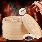 0231 Merge 20CM Bamboo  Basket Stackable Kitchen steam Rack cookware With Lid X184.