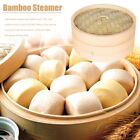 0231 Merge 20CM Bamboo  Basket Stackable Kitchen steam Rack cookware With Lid X184.