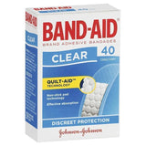 0251 Merge Band-Aids tough Strips Pack 40 Clear X128.