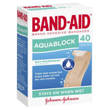 0254 Merge Band-Aid Aquablock Sterile Strips 40 Pack X128.											Health