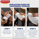0260 Elastoplast 46011 Conforming Bandage 5cm x 1.5m X128.