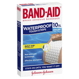 0265 Merge Band-Aids Waterproof Tough Strip Extra Large 10 Pack X128