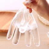 0281 Merge Industrial  Disposable Black Nitrile Gloves 100 Powder Free Thick Medical Protection Protective.