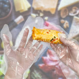 0282 Merge Disposable Clear Plastic Gloves Latex Free Powder Free Polyethylene Hand 600 Pieces Protective.