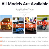 0307 Merge Real Time GPS Tracker 4G Car Vehicle Anti Theft Tracking Device Alarm Tracker.