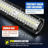 03117 Merge 12inch Cree Led Light Bar Side Shooter Combo Beam Work Driving Offroad 4WD Z134 xxxxxxx You 290626.