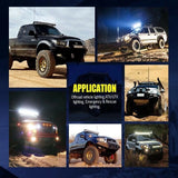 03117 Merge 12inch Cree Led Light Bar Side Shooter Combo Beam Work Driving Offroad 4WD Z134 xxxxxxx You 290626.