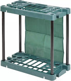 0328 Merge Garden Tool Organizer Portable Utility Rack Holds 40 Tool X150 .