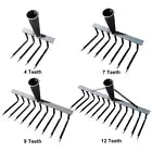 0332 Merge High Carbon Steel Garden Rake Multifunctional 12 Teeth Agricultural Tool X150.