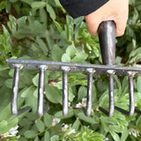 0332 Merge High Carbon Steel Garden Rake Multifunctional 12 Teeth Agricultural Tool X150.