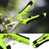 0347 Merge 2PCS Pruning Shears Plant Scissors Trim Trees Snip Branch Garden Secateurs Tool X152.
