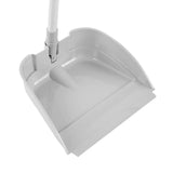 0355 Merge Long Handle Dust Pan Set household Sweeping Cleaning Dustpan Broom Grey Necessity X152.