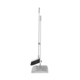 0355 Merge Long Handle Dust Pan Set household Sweeping Cleaning Dustpan Broom Grey Necessity X152.