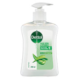 0397 Merge Dettol Hand Wash Pump Aloe Vera 250ml Vitamin E Antibacterial Liquid X128.