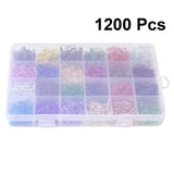 0490 Safety Pins Merge 1200 Assorted Colours For Clothing and Craft Making Z147.