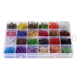 0490 Safety Pins Merge 1200 Assorted Colours For Clothing and Craft Making Z147.