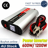 04113 Merge Pure Sine Power Inverter 600w 1200w DC 12V AC 240v Camping Boat Caravan USB Z115 xxxxxxx You.