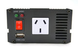 04113 Merge Pure Sine Power Inverter 600w 1200w DC 12V AC 240v Camping Boat Caravan USB Z115.
