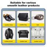 0431 Merge Leather Repair Cream Liquid Shoe Polish With Brush New Z137.