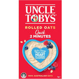 0457 Uncle Tobys Oats Quick Rolled Oats Porridge 1KG Z101.