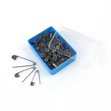 0491 Merge Black Sefety Pins Pack Of 80 Z147.