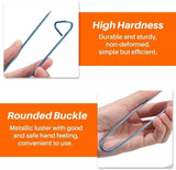 0493 Merge Crochet Knitting Needle Aluminum Stich Holders Pins 12 Pices Aluminum Yarn Z147.