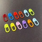 0494 Merge 100 Pieces Set Plastic Locking Safety Pins For Knitting Crochet DIY Sewing Z147