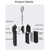 0505 Merge Loud Panic Alarm Personal Defense Siron Safety Alarm Key Chain Women	Emergency Security Alert Z207.