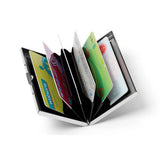 0511 Merge RFID Blocking Wallet ID Credit Business Card Holder Anti Stainless Steel Case Z272 xxxxxxx You 130526.