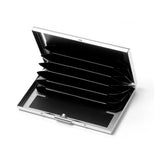 0511 Merge RFID Blocking Wallet ID Credit Business Card Holder Anti Stainless Steel Case Z272 xxxxxxx You 130526.
