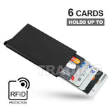 0513 Merge RFID Blocking Stainless Slim Wallet ID Credit Card Holder Protector Purse Z272 xxxxxxx You 130526.