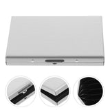 0516 Merge RFID Blocking Credit Card Holder Stainless Steel Wallet With 6 PVC Slots For Men Z272 xxxxxxx you 130526.