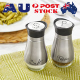 0530 Merge 2pcs Salt And Pepper Shakers Set Premium Stainless Steel Glass Pepper Shaker Z221 xxxxxxx You 140226.