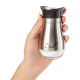 0530 Merge 2pcs Salt And Pepper Shakers Set Premium Stainless Steel Glass Pepper Shaker Z221 xxxxxxx You 140226.
