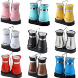 0533 Merge Pack Of 2 Salt And Pepper Shakers Dispensers Cruet Jars Set With Holder	Z221 xxxxxxx You 140226.