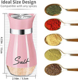 0534 Merge Brand New Salt And Pepper Shakers Set Premium Stainless Steel Set Pink Z221 xxxxxxx You 140226.