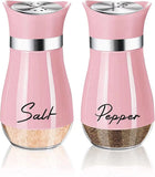 0534 Merge Brand New Salt And Pepper Shakers Set Premium Stainless Steel Set Pink Z221 xxxxxxx You 140226.