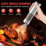 0535 Merge 2-Pack Electric Salt And Pepper Grinder Mill Shaker Automatic Z221 xxxxxxx You 150226..
