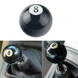 0605 Merge Black 8 Billard Ball Car Gear shift Knob Universal Manual shifter Leaver Cover Z136.