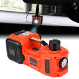 06105 Merge 5 Ton 12V Car Electric Hydraulic Floor Spray Jack Lift Inflator Pump With Flashlight Z185.