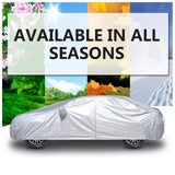 0611 Merge Car Cover 6 Layers Waterproof Aluminum Large Rain UV Dust Hail Proof Full Size Z157.