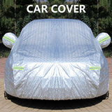 0611 Merge Car Cover 6 Layers Waterproof Aluminum Large Rain UV Dust Hail Proof Full Size Z157.